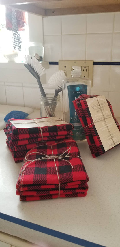 Buffalo Plaid ECO Washable Towels