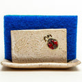 Ladybug Ceramic Sponge Holder