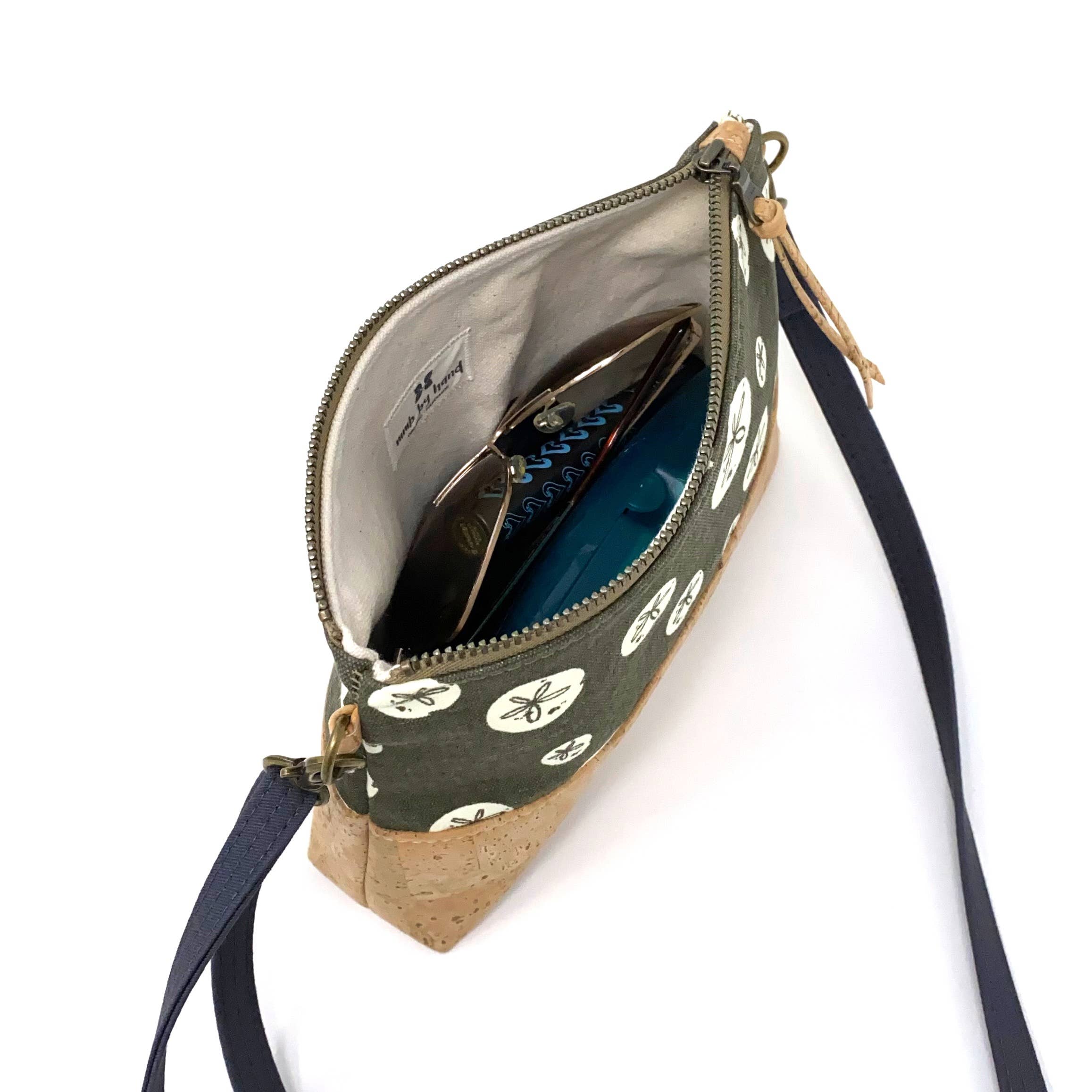 Cactus Wren Organic Cotton & Cork Crossbody