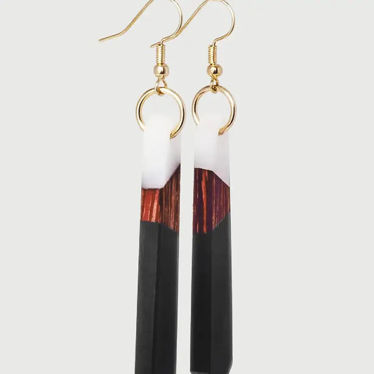 Eko Wooden & Resin Earrings