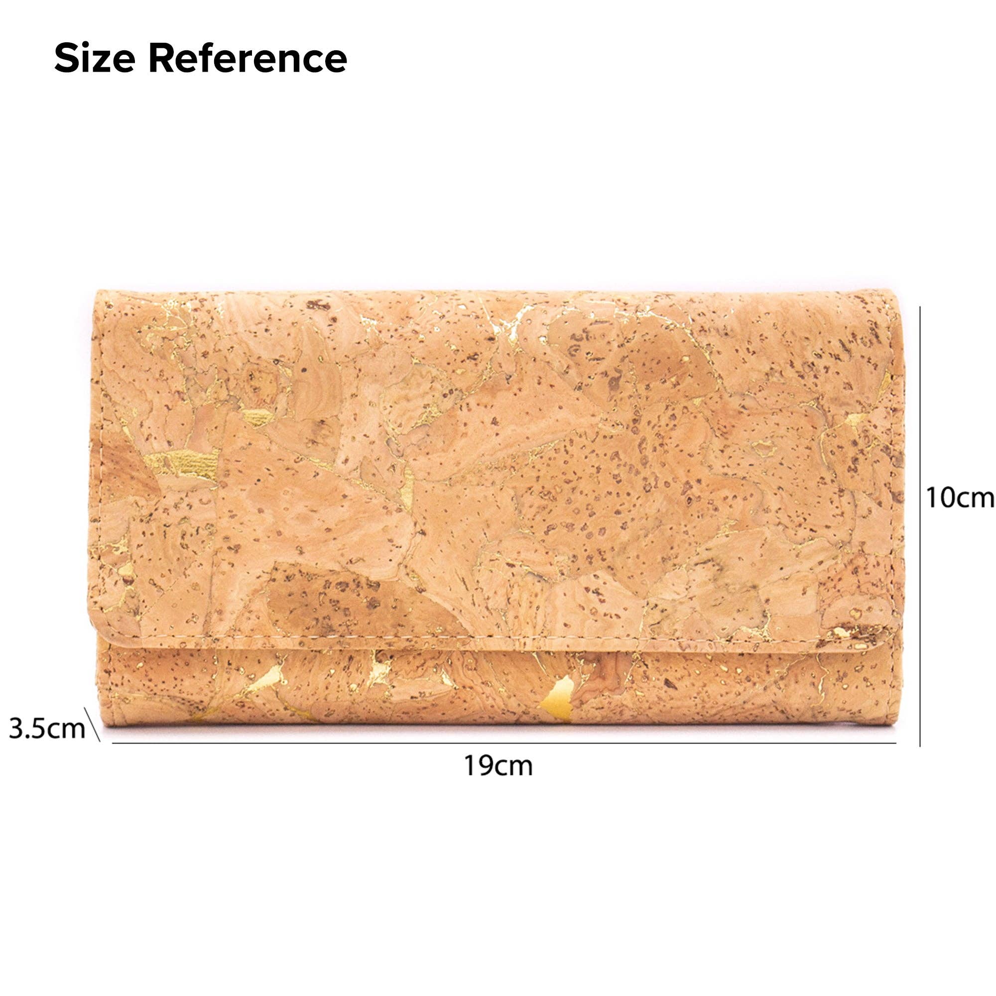 All natural cork bifold smart wallet