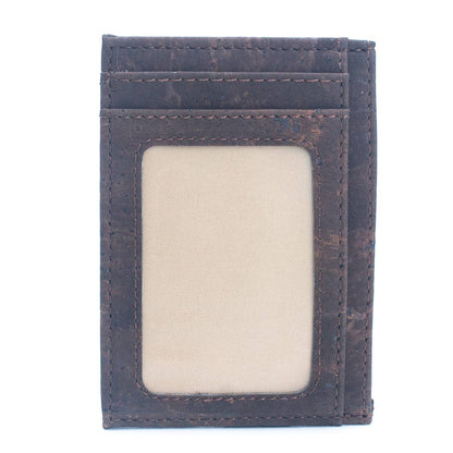 Men's RFID-Blocking Cork Card Wallets