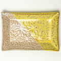 Patterned Ceramic Yellow & White Trinket Dish