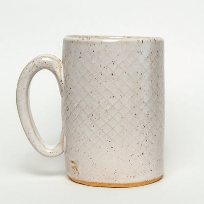Goldfinch Pattern White Mug
