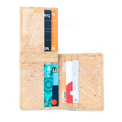 Men’s Ultra-Thin Cork Wallet and Card Holder