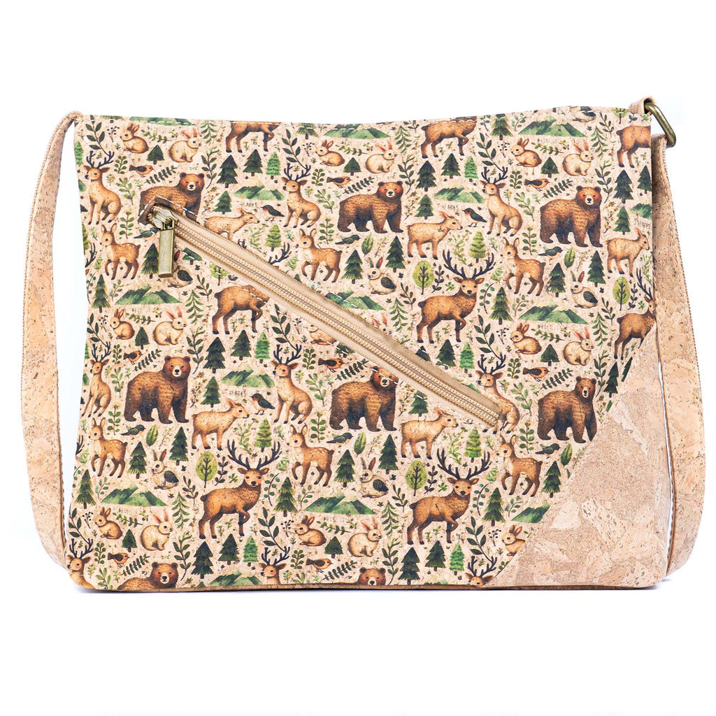 Cork Crossbody Shoulder Bag