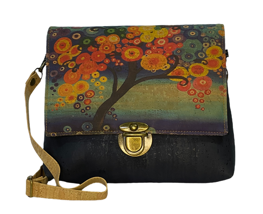 Tree of Life Athena cork bag
