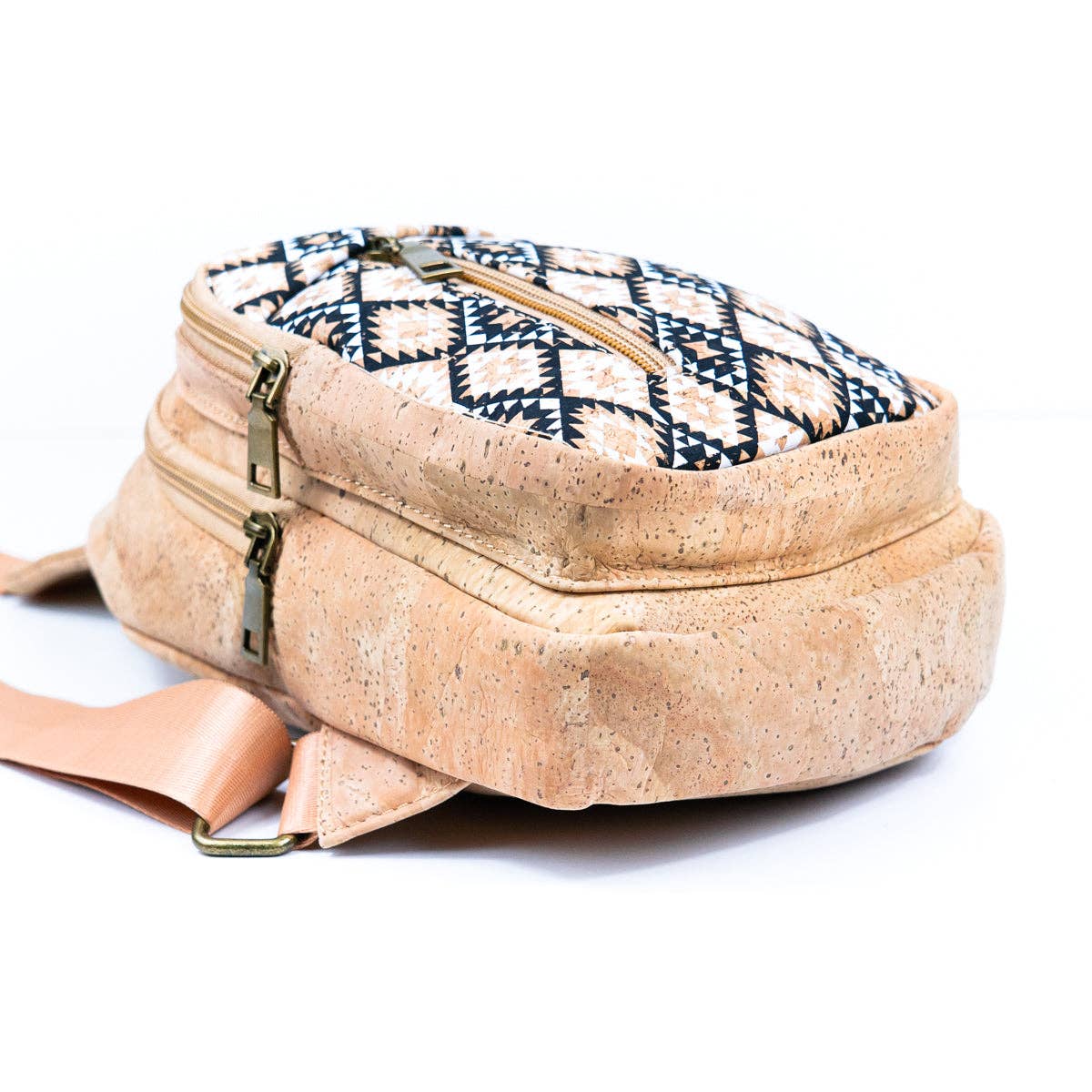 Sling Cork Bag with front pocket