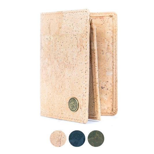 Men’s Ultra-Thin Cork Wallet and Card Holder