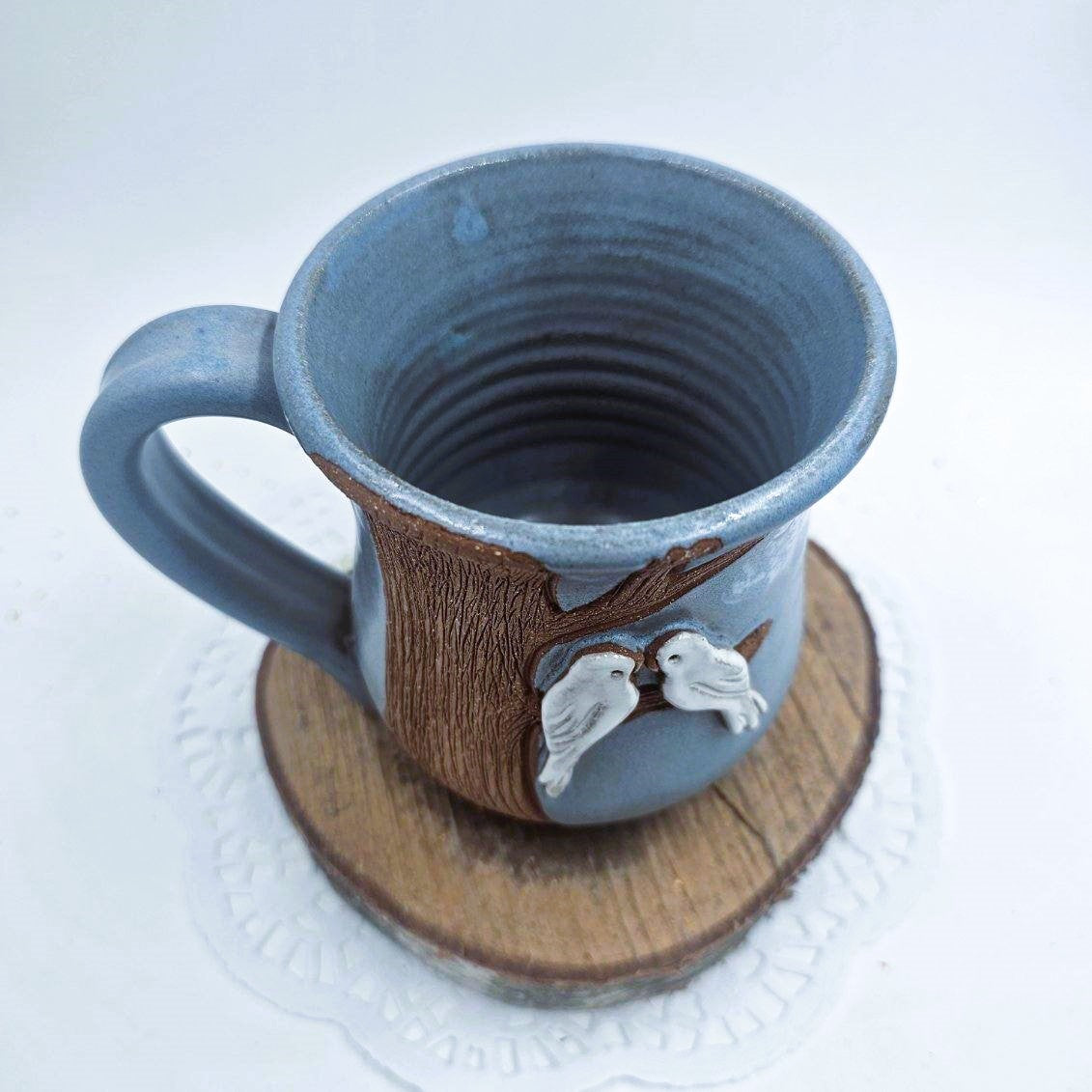 Kissing Love Birds Mug