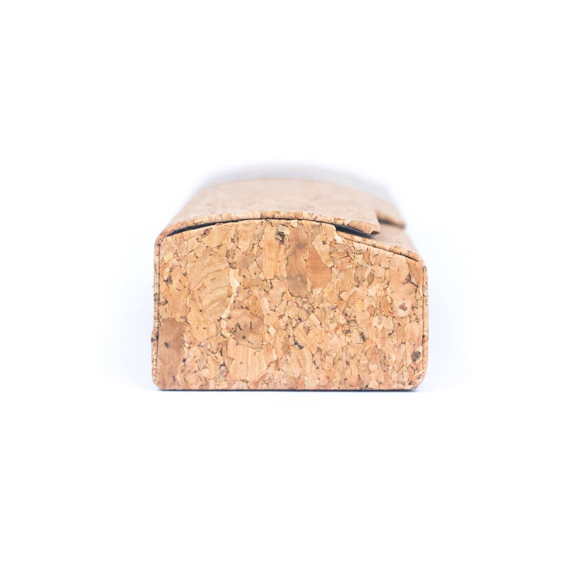 Printed cork glasses case with magnet closure