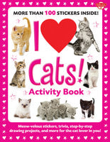 Walter Foster Jr. I Love Cats Activity Book