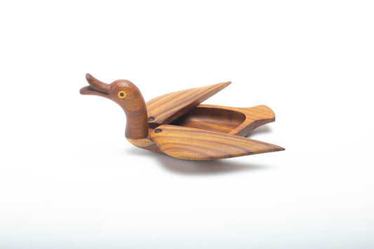 Two Wings Duck Box - Nile Rose woodcraft