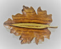 Leaf Plate - Nile Rose Woodcraft