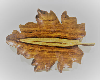 Leaf Plate - Nile Rose Woodcraft