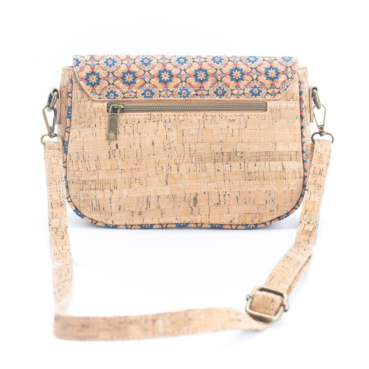 Cork Summer Pattern Printed Women's Crossbody Bag