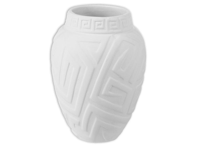 Tribal Vase Bisqueware