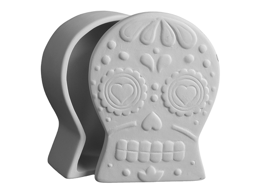 Day of the Dead Box Bisqueware