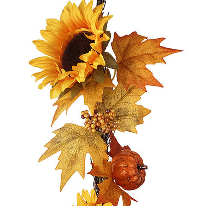 Sunflower Garland: 5 inches x 6 feet