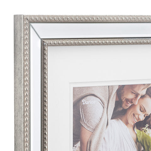 11 x 14 Portrait Picture Frame: Mirrored, 13.5 x 16.5 inches