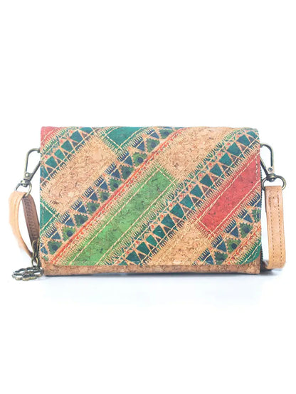 Natural Cork Crossbody Wallet