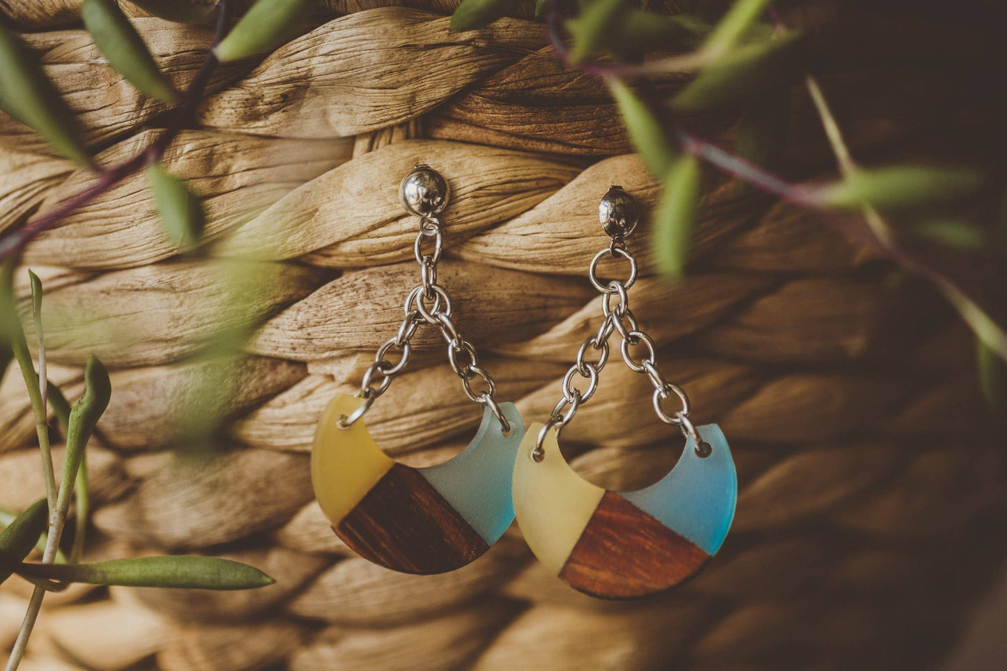 Wooden Element - Avril Earrings