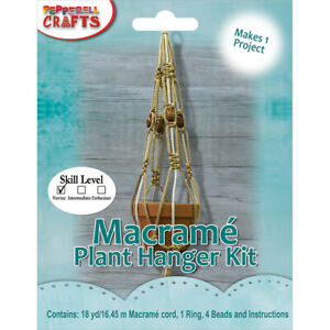 Paperell Crafts Plant Hanger Macramé Kit