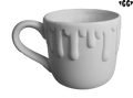 Rainbow Drip Mug Bisqueware