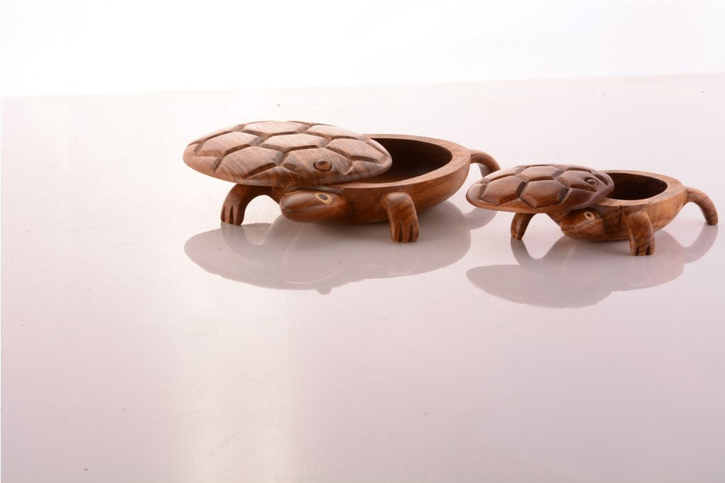 Turtle Small Box - Nile Rose Woodcraft