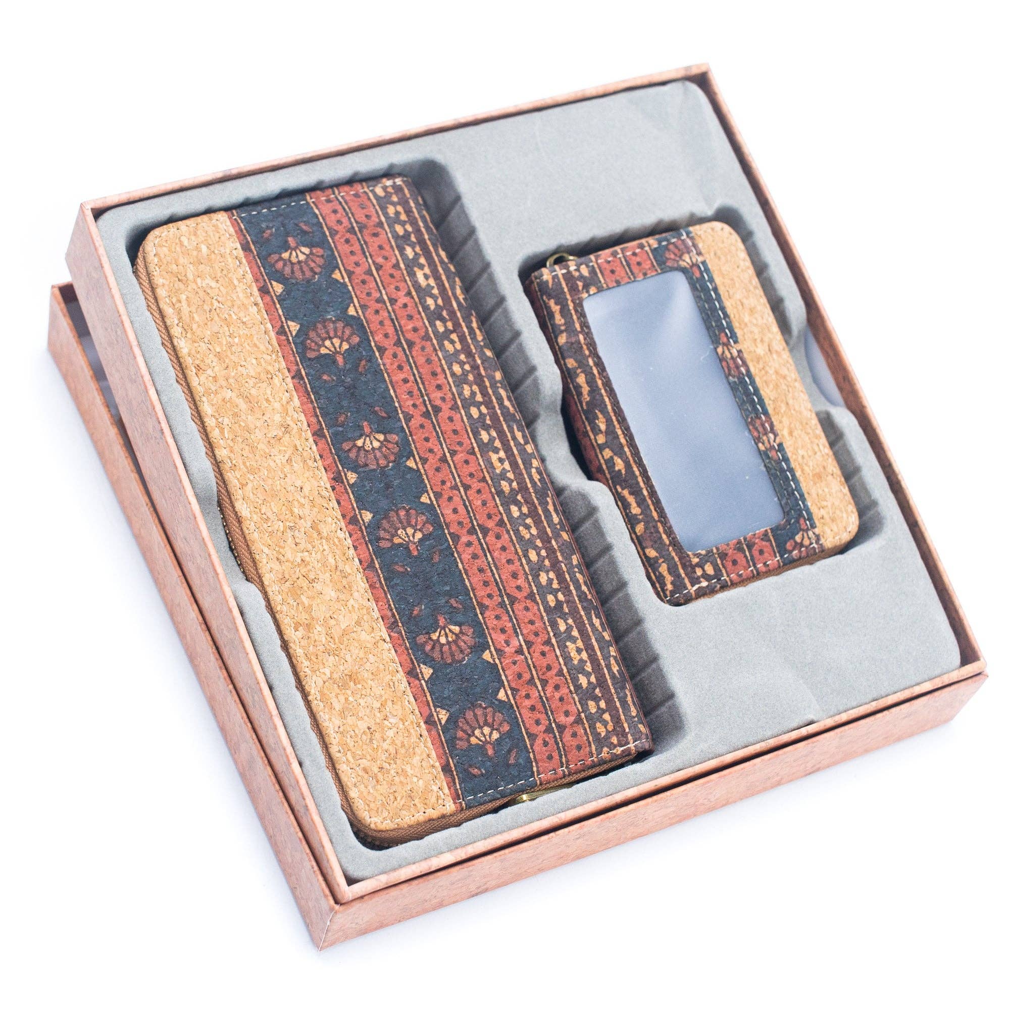 Gift Boxed Set Cork purse wallet - MBC