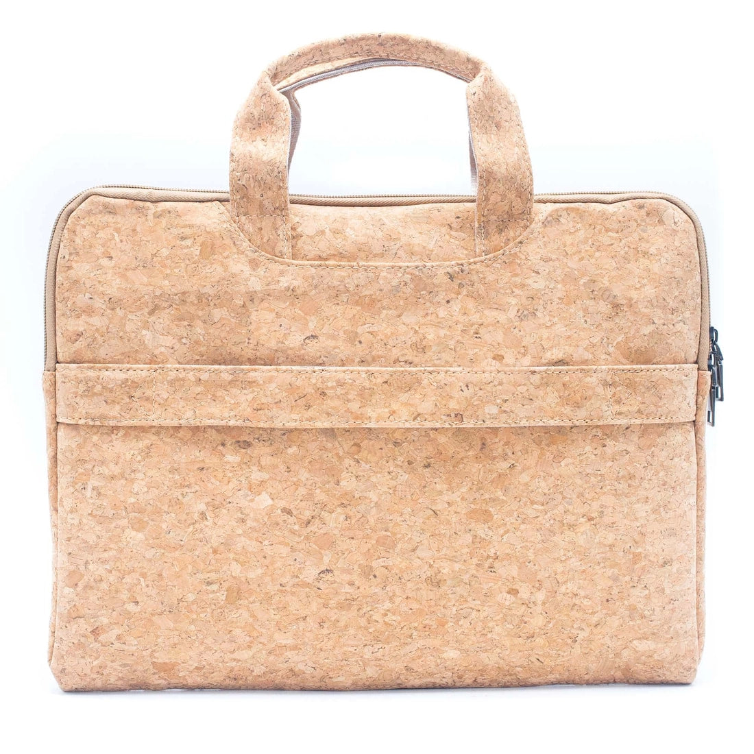 Cork Laptop case w/ Handle & luggage Straps