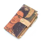 Frida Kahlo Art Cork Wallet