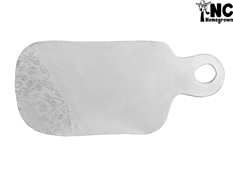 Floral Charcuterie Board Bisqueware