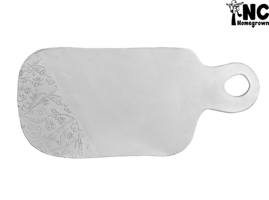 Floral Charcuterie Board Bisqueware