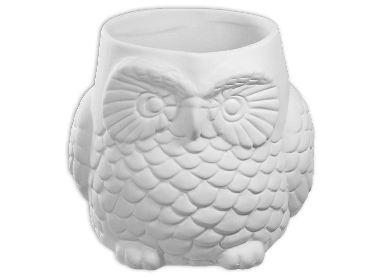 Owl Mug Bisqueware