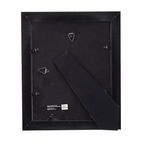 8 x 10 Matted Black Picture Frame: 10 x 12.01 inches