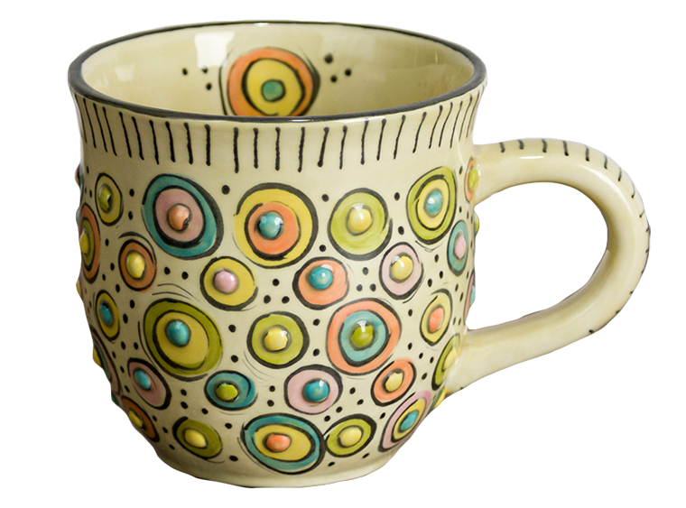 Hobnail Mug Bisqueware