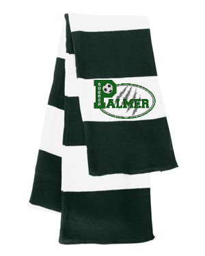 Sportsman Palmer Soccer Striped Scarf