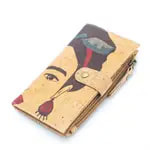 Frida Kahlo Art Cork Wallet