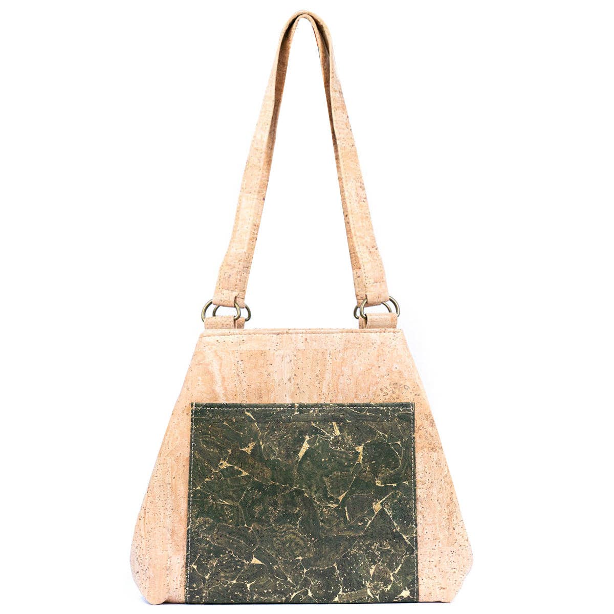 Cork Women's Tote Bag with Front Pocket