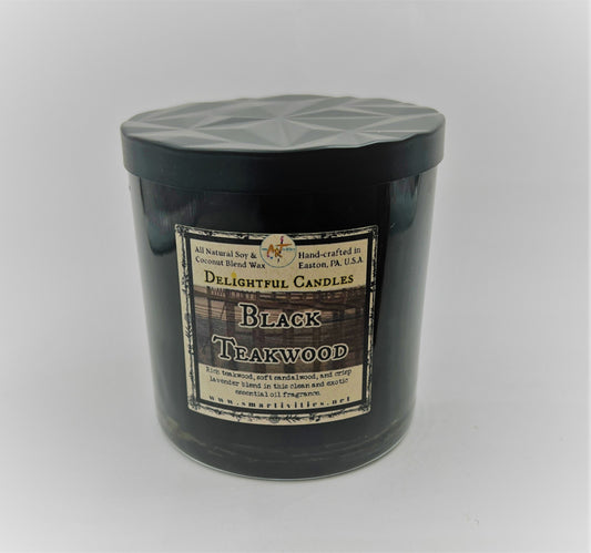 Black Diamond Jar Candle - SmARTivities Delightful Candles
