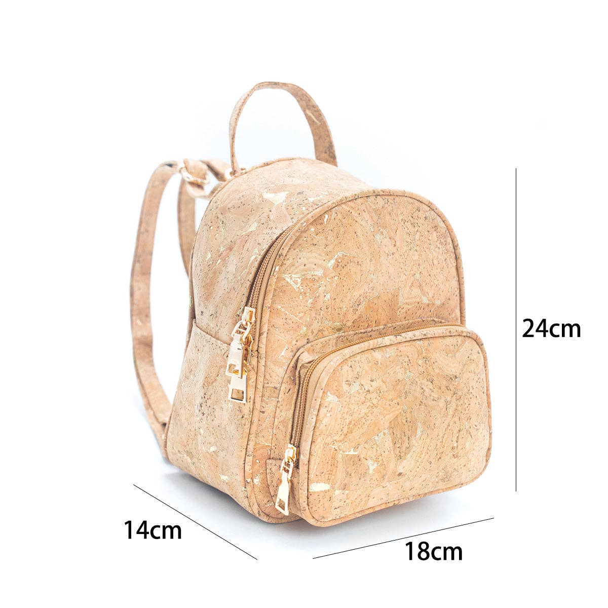 Golden Cork Backpack