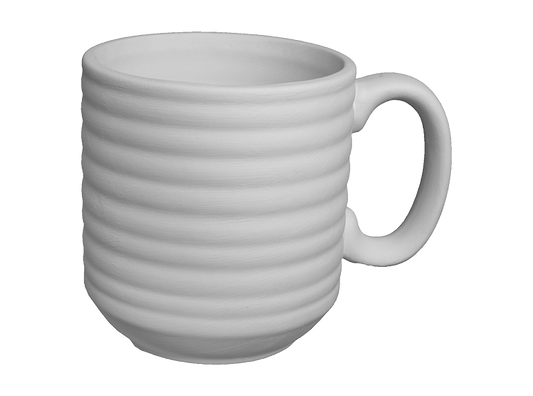 Coiled Mug Bisqueware