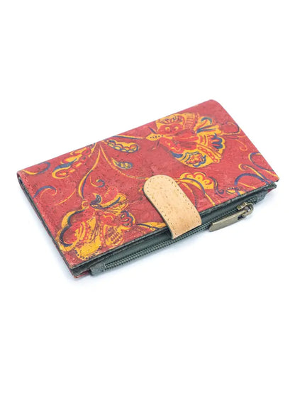 Snap Closure Cork Wallet