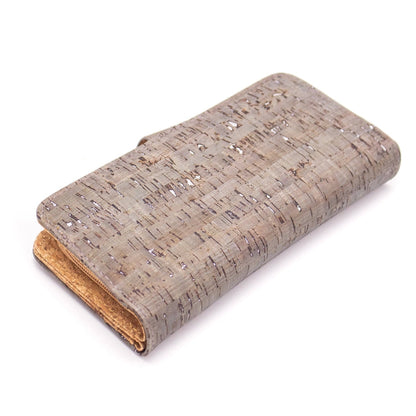 Shimmer Cork Wallet with Magnetic closure