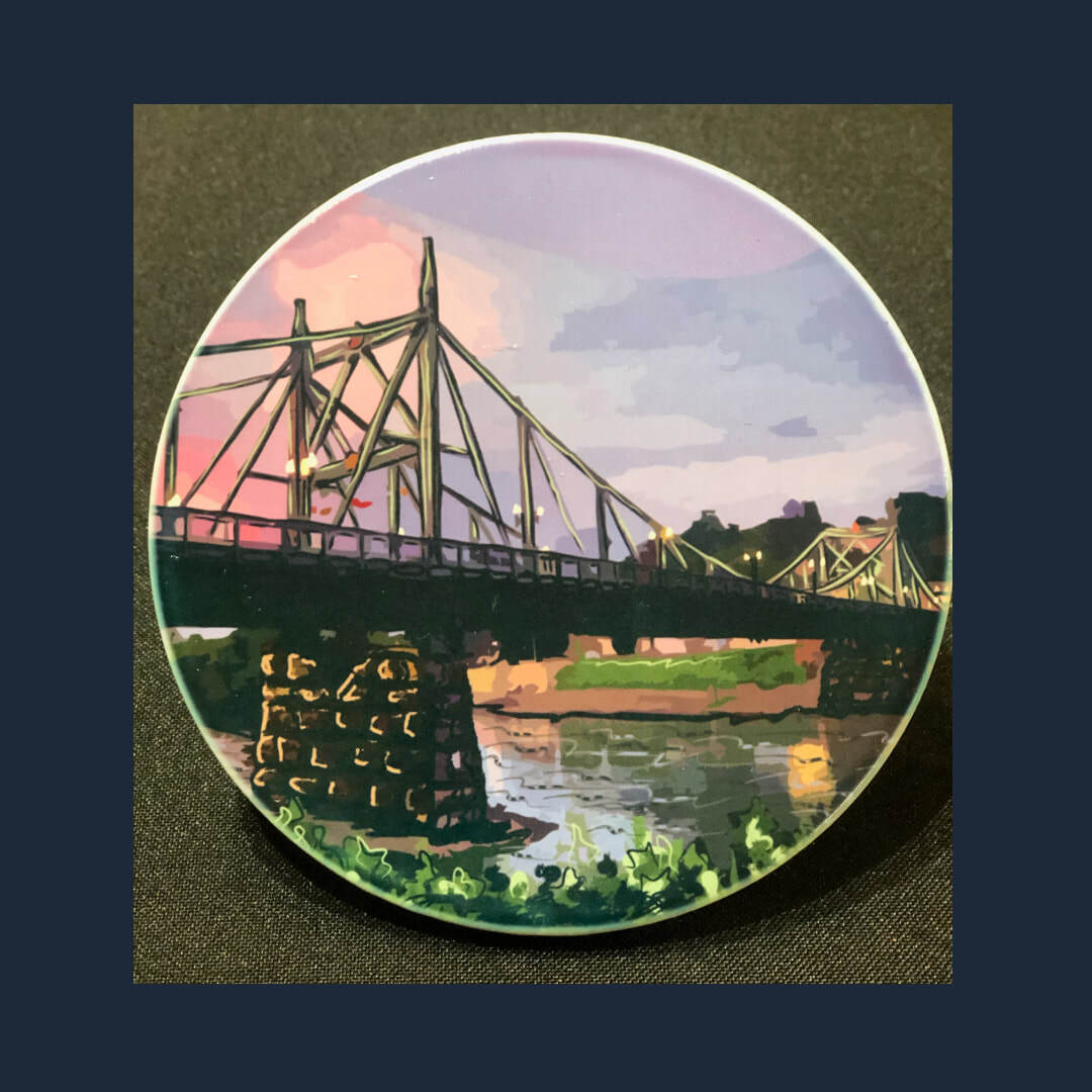 Easton Free Bridge Coaster Set