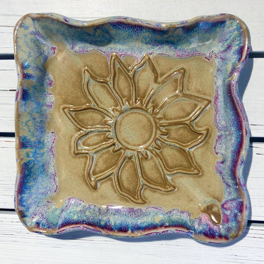 Bay Pottery - Sunflower Tray