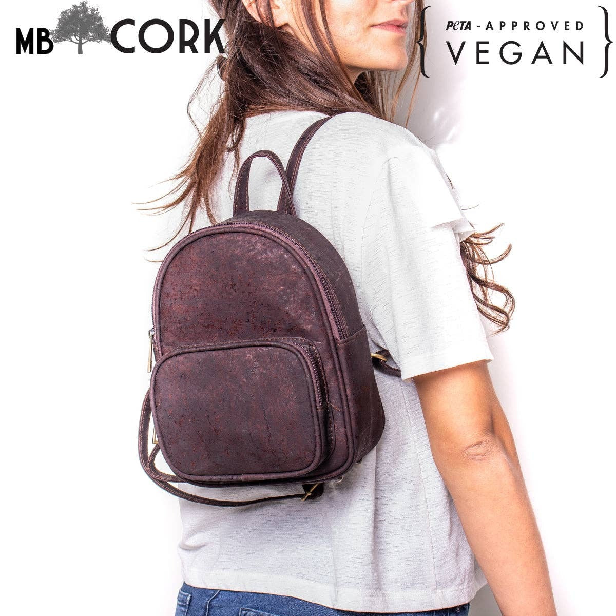 Brown Cork Backpack