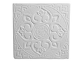 Lotus Mandala Plaque Bisqueware