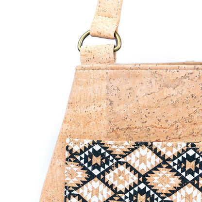 Cork Women's Tote Bag with Front Pocket